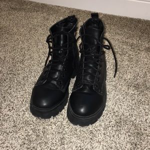 Madden Girl Black Boots